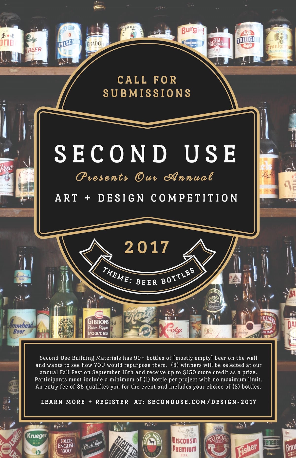 Art & Design Competition Beer Bottle Edition Second Use